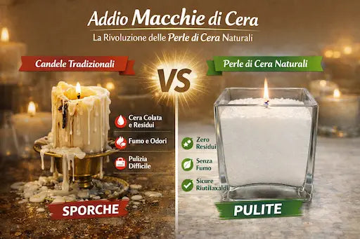 Perle di Cera Naturali: Alternativa alle Candele Tradizionali