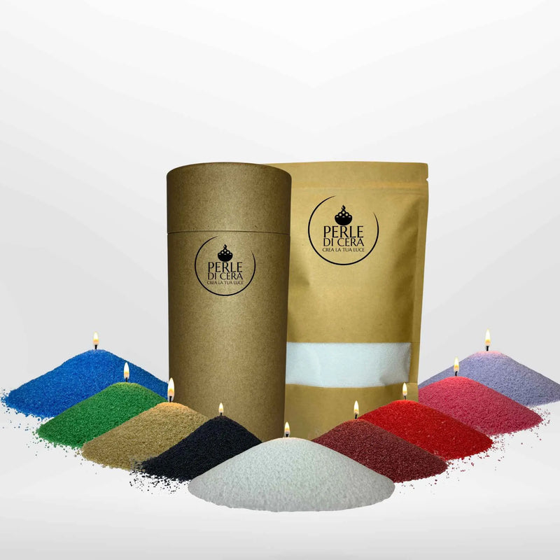 Candele fai da te con Perle di Cera