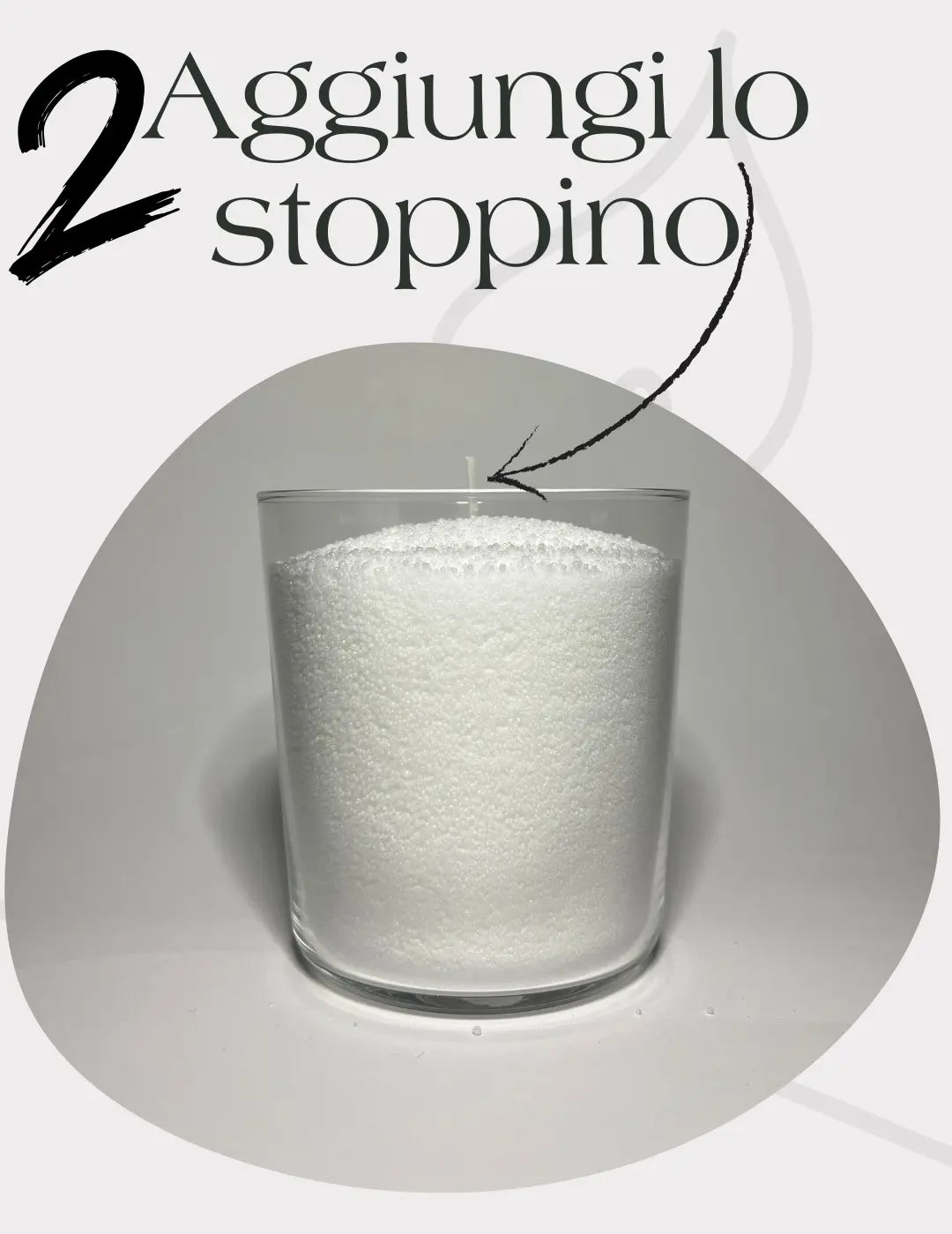 Aggiungi lo stoppino