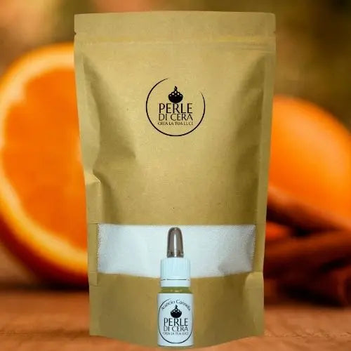 Scegli il profumo e Crea la tua Candela con le Perle di Cera Bianche