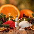 🎄 Bundle Natale – Perle Bianche e Rosse Arancio Cannella