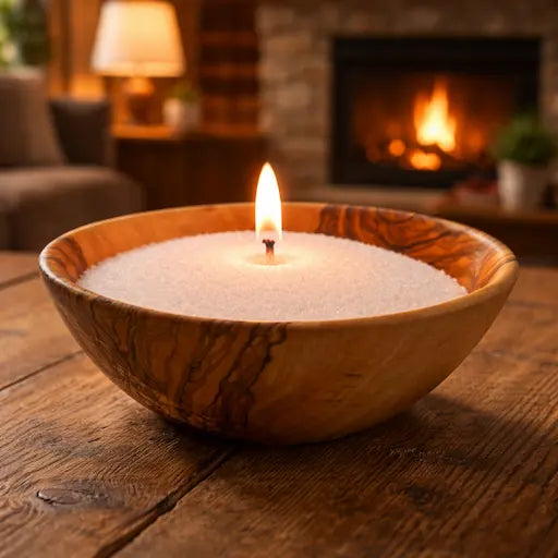 Ciotola “Mediterranea” in Legno di Ulivo – Artigianale e Unica