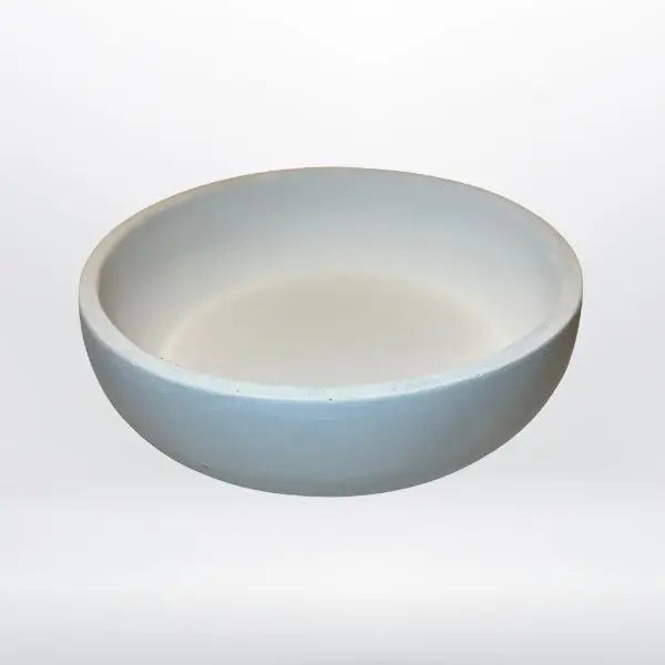 Halo Big – Vaso in Cemento Naturale per Perle di Cera