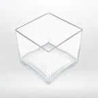 vaso vetro cubo