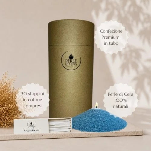 Perle di Cera blu Premium
