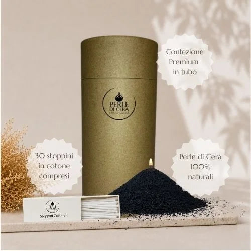 Perle di Cera Nero Premium