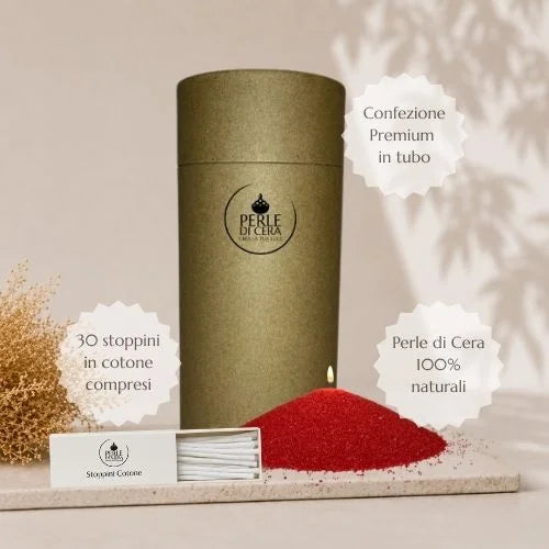 Perle di Cera Rosso Premium