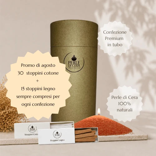 Perle di Cera arancio premium