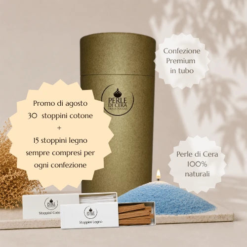 Perle di Cera azzurre premium