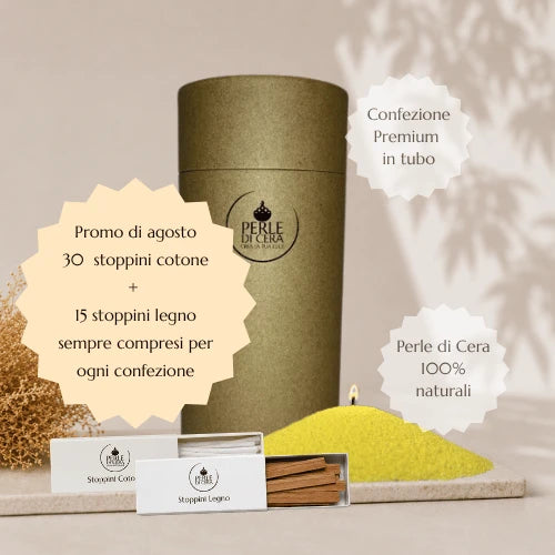 Perle di Cera gialle premium
