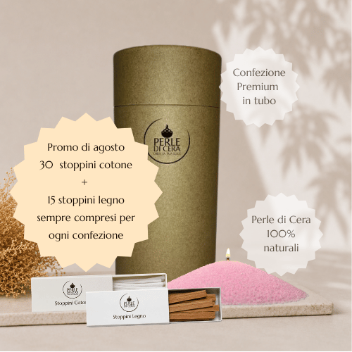 Perle di Cera rosa premium