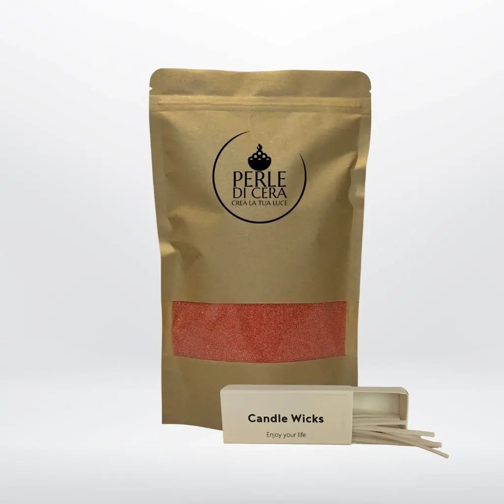 Perle di Cera arancioni