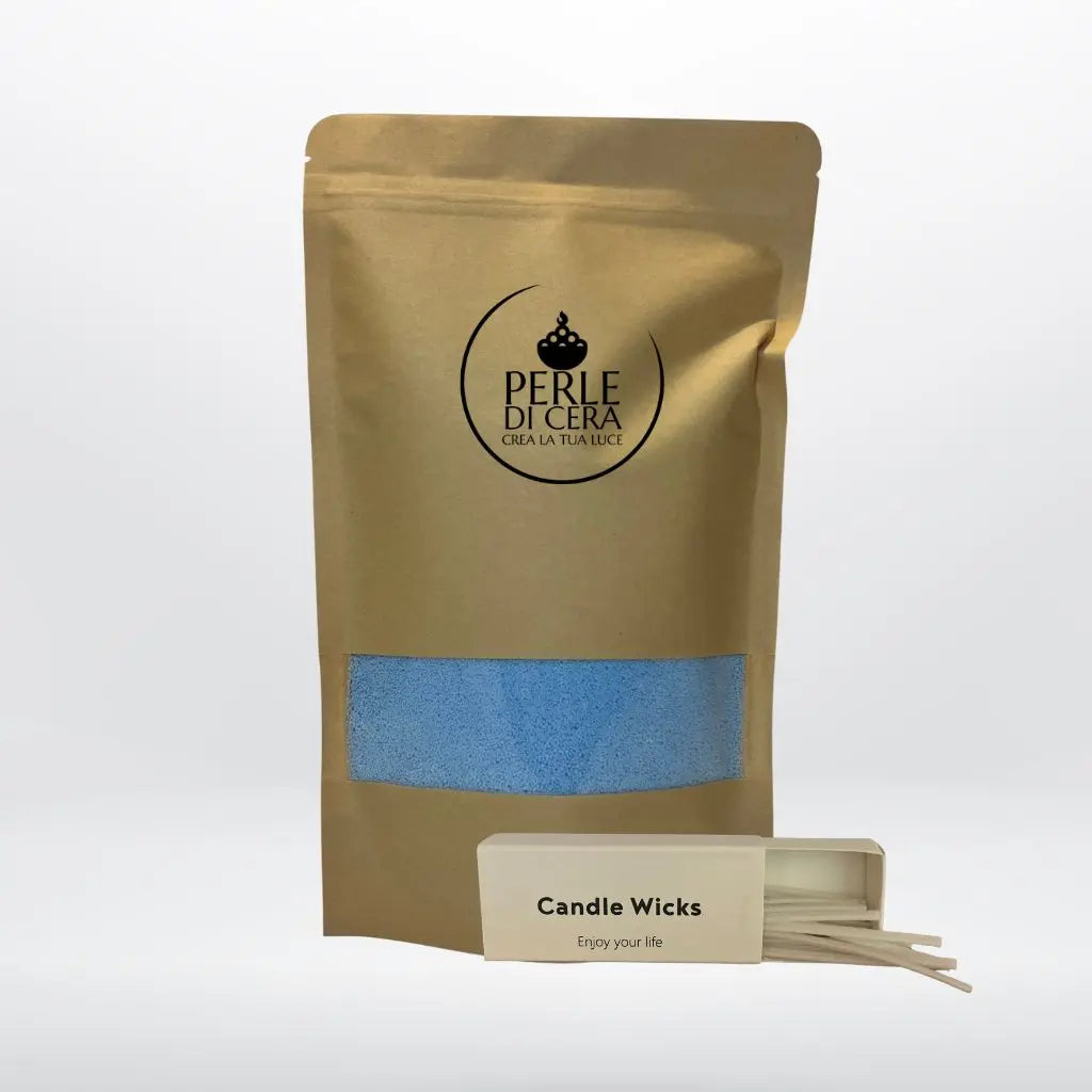 Perle di Cera azzurre