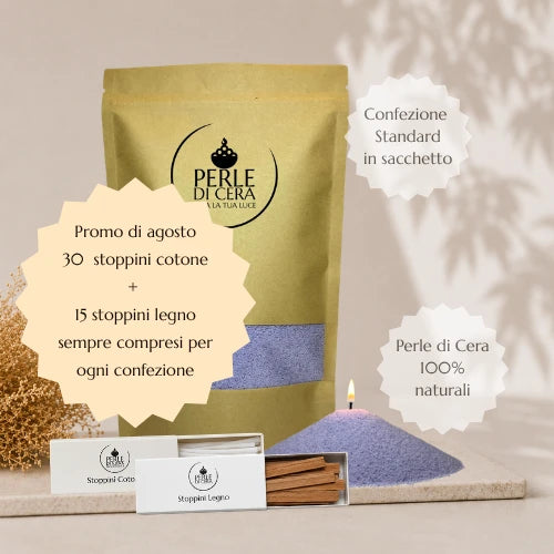 Perle di Cera  lilla standard