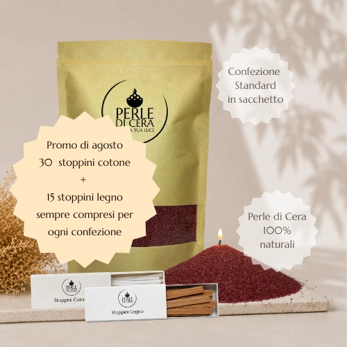 Perle di Cera vinaccia standard