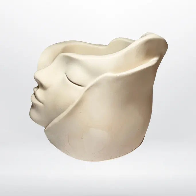 vaso volto di luce lato