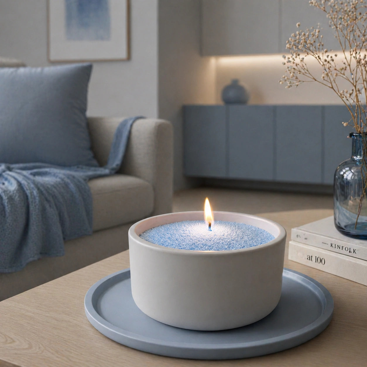 Nova – Contenitore in Ceramica per Perle di Cera | Design Minimal