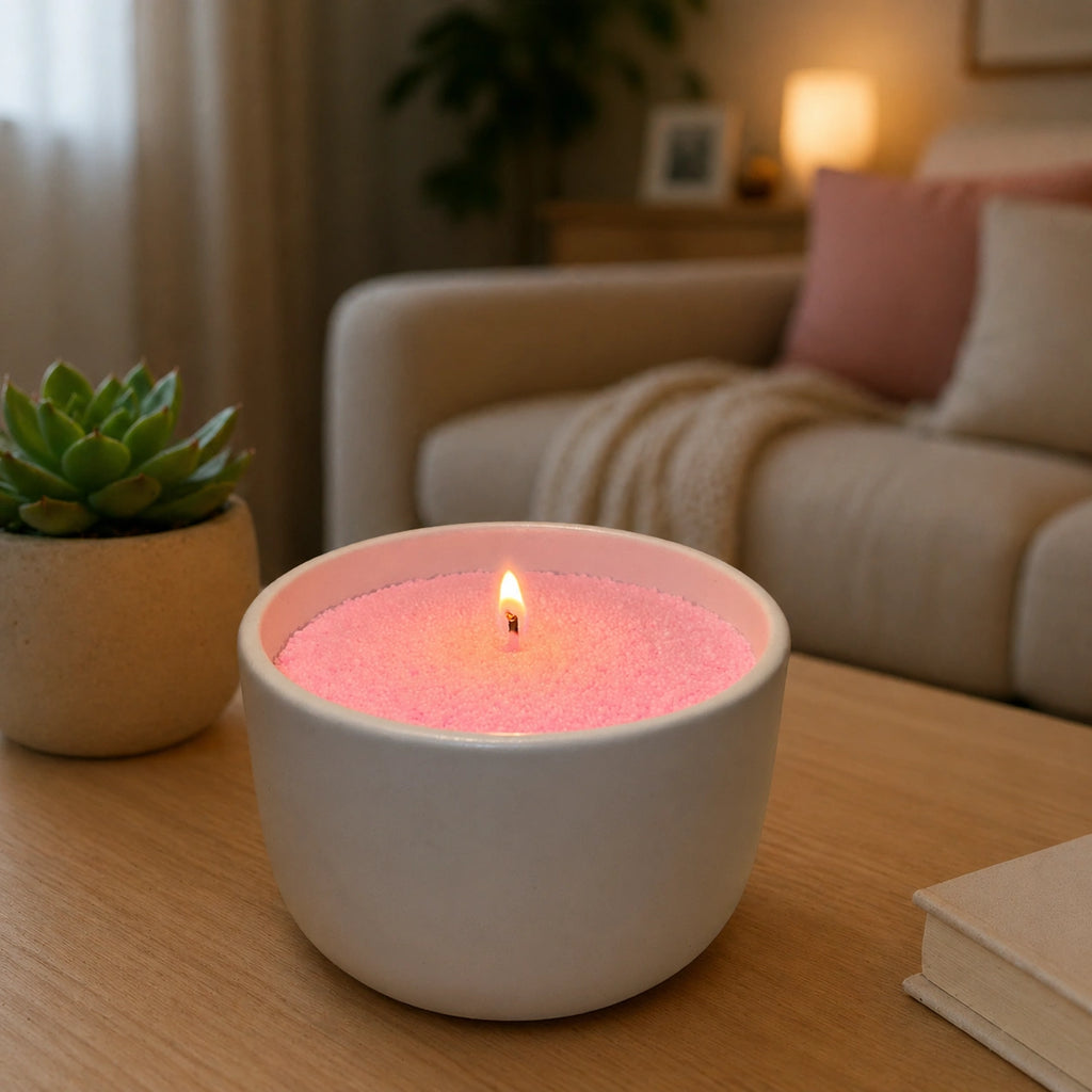 Nido – Contenitore in Ceramica per Perle di Cera | Design Accogliente