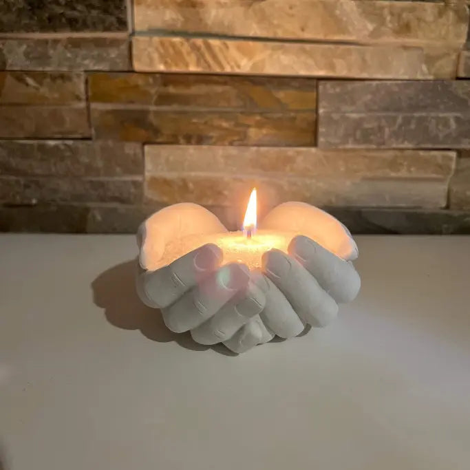 Mani con Perle di cera Bianche