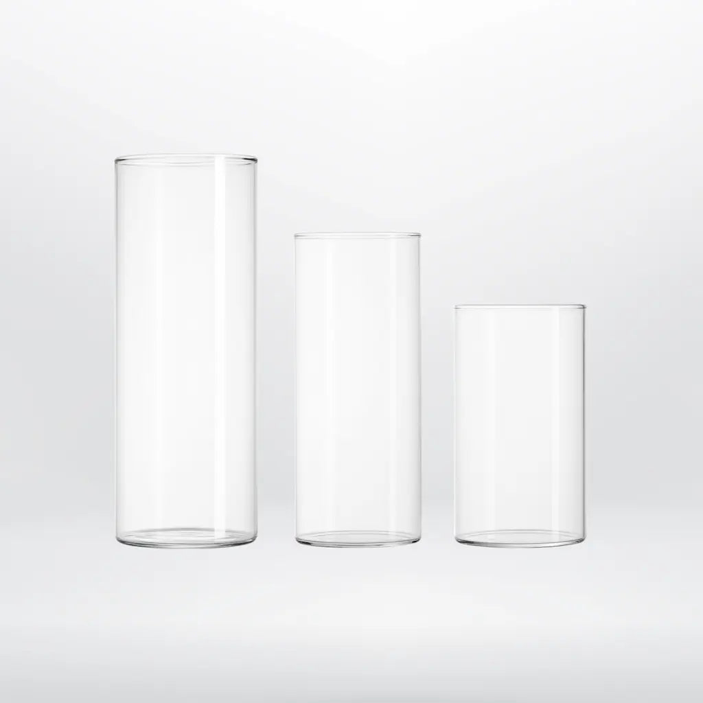 Set 3 Vasi vetro